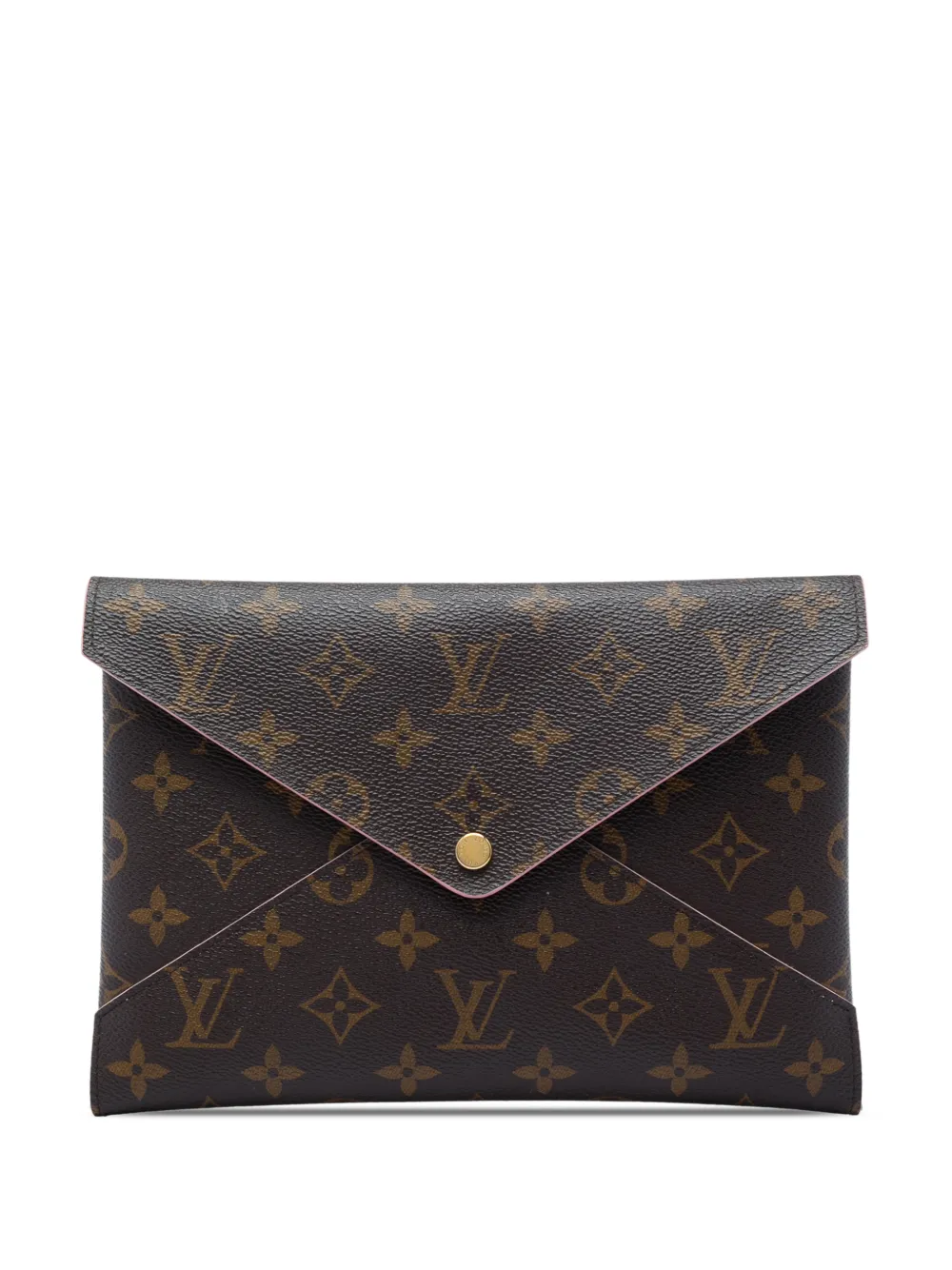 Louis Vuitton Pre-Owned 2019 Pochette Kirigami GM Clutch mit Monogramm - Braun