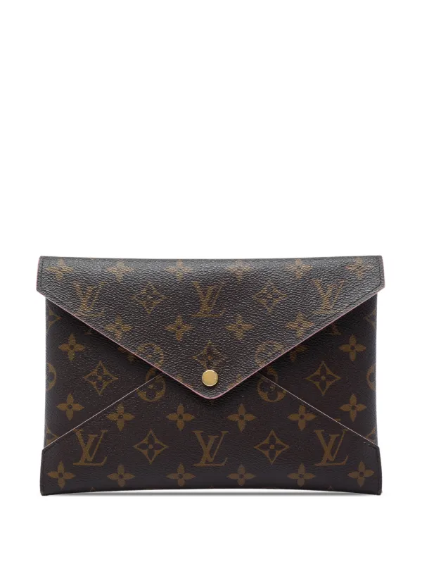 Louis Vuitton Pre-Owned 2019 Monogram Pochette Kirigami GM Clutch
