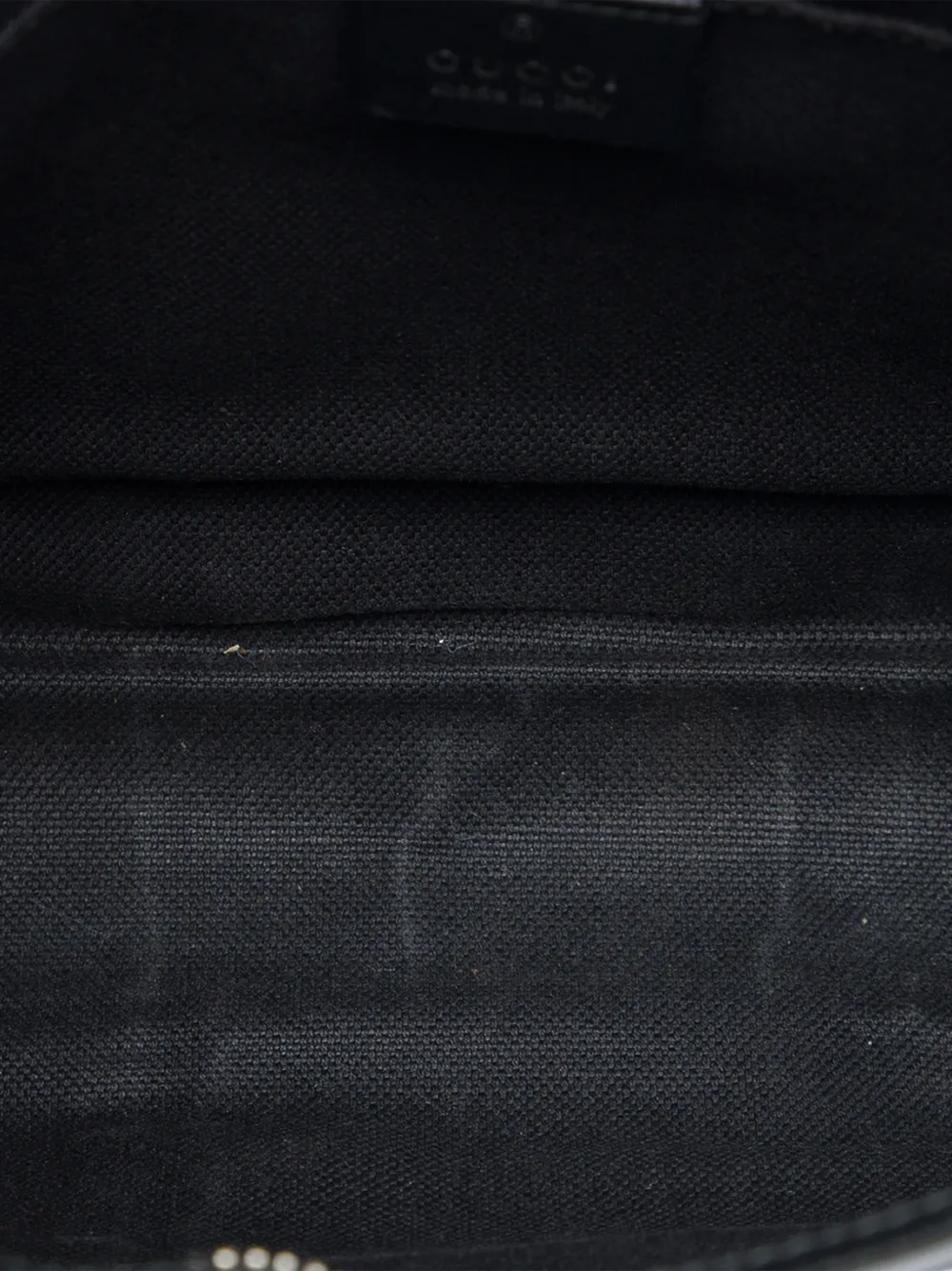 Gucci Pre-Owned 2000-2015 GG Supreme Web clutch Zwart