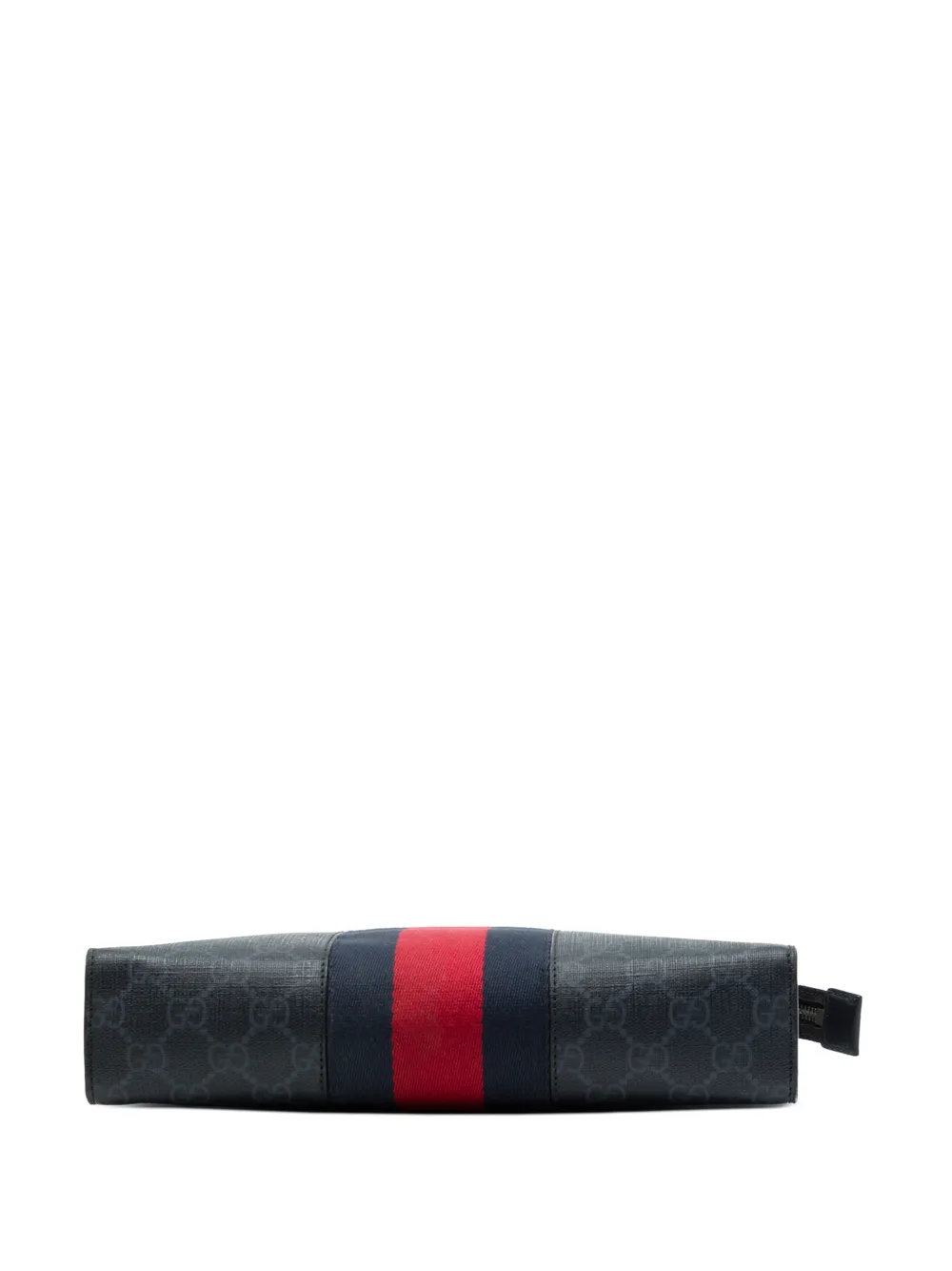 Gucci Pre-Owned 2000-2015 GG Supreme Web clutch Zwart