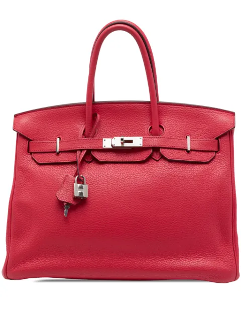 Hermès Pre-Owned 2010 Clemence Birkin Retourne 35 handbag