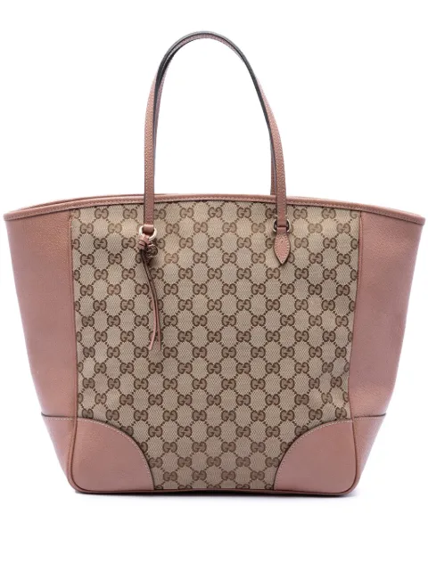 Gucci Pre-Owned 2016-2026 GG Canvas and Leather Bree tote bag