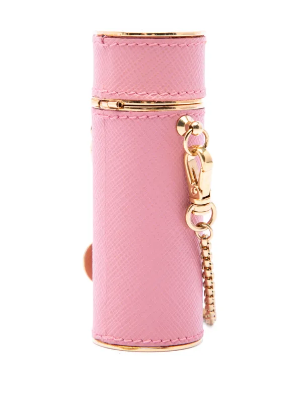 Prada Pre-Owned 2015-2026 Saffiano Logo Plaque Lipstick Case