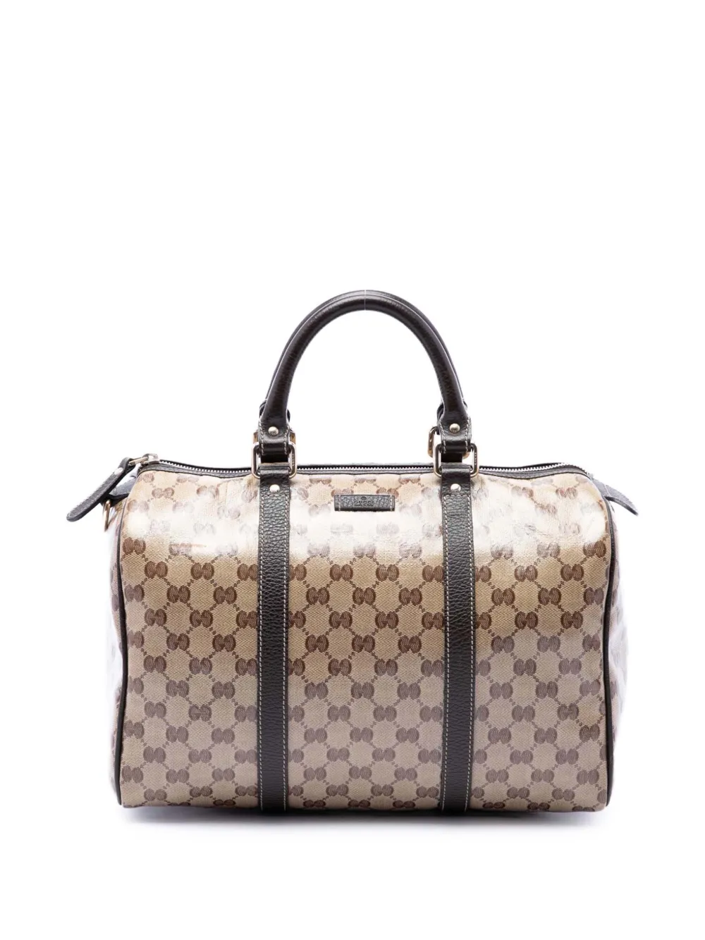 Gucci Pre-Owned 2016-2026 Medium GG Crystal Joy boston bag - Toni neutri