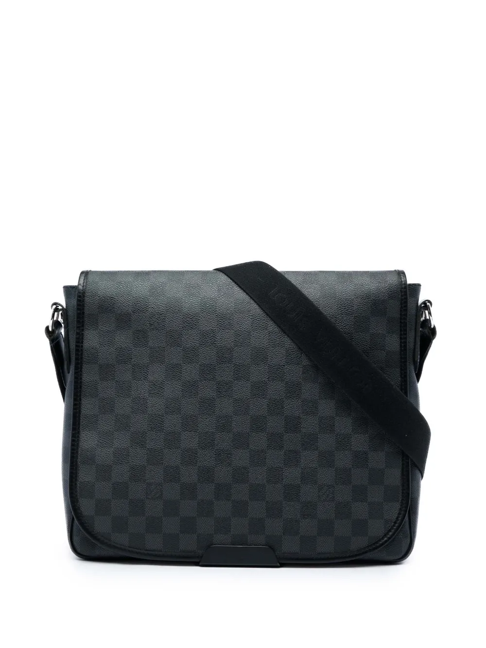 Louis Vuitton Pre-Owned 2010 Damier Graphite Renzo crossbody bag - Nero