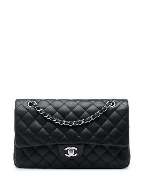 CHANEL Pre-Owned 2010-2011 Medium Classic Lambskin Double Flap shoulder bag