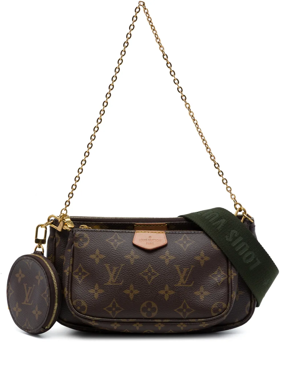 Louis Vuitton Pre-Owned 2000 Monogram Multi Pochette Accessoires satchel - Marrone