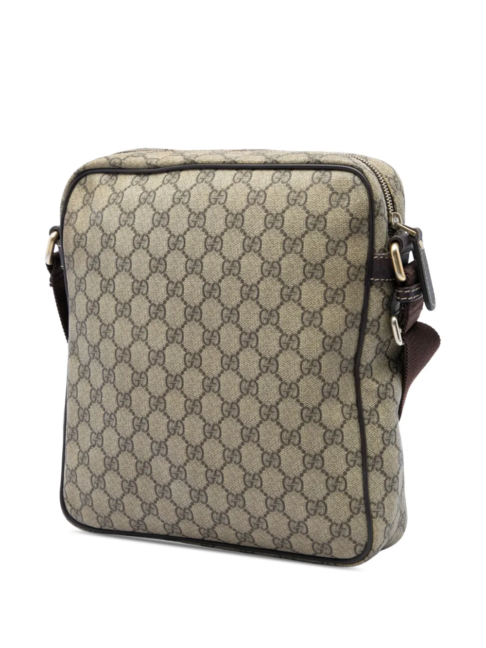 Gucci Pre-Owned 2016-2026 GG Supreme crossbodytas Beige