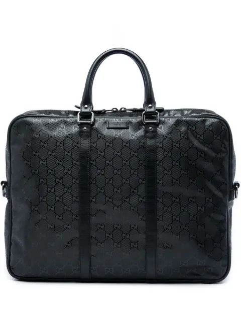 Gucci Pre-Owned 2016-2026 GG Imprime business bag