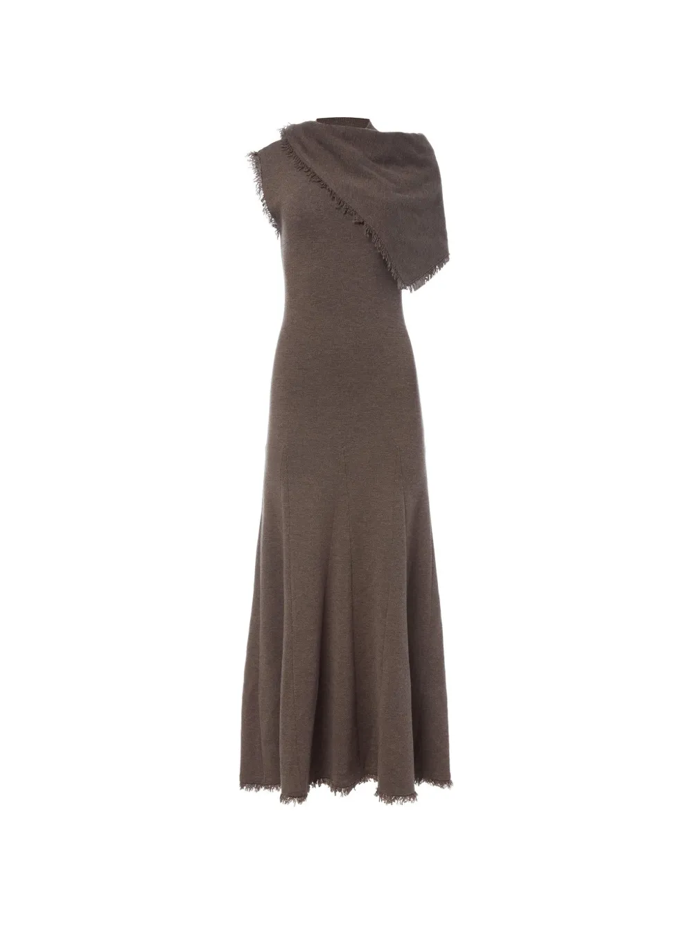 Monse fringe-hem sleeveless dress