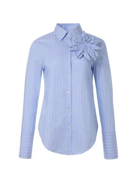 Monse sunflower-detail striped blouse