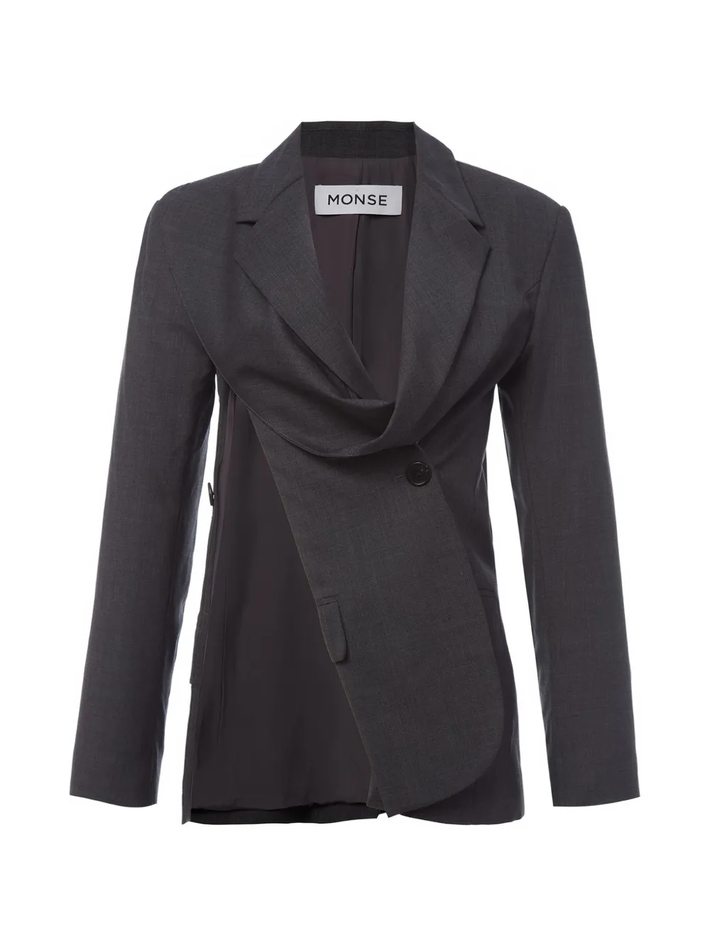 Monse deconstructed lapel tailored jacket