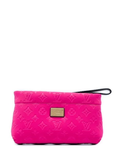 Louis Vuitton Pre-Owned 2008 Monogram Embossed Neoprene Scuba clutch bag