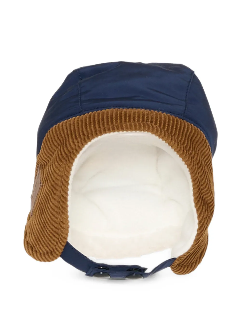Timberland Kids Hoed met ribfluwelen afwerking Blauw