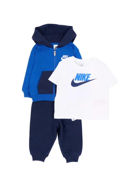 Nike Kids traje deportivo de tres piezas con logo estampado