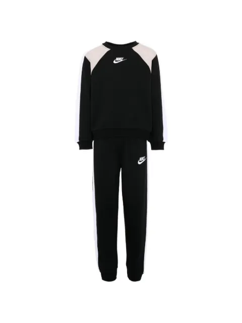 Nike Kids logo-print panelled tracksuit