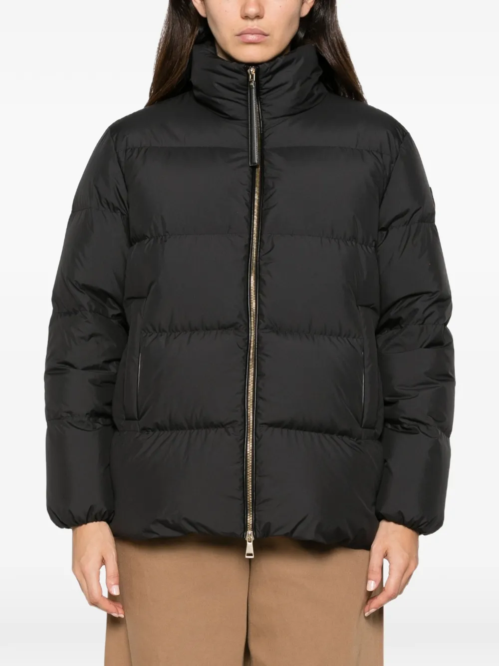 Moncler Vivantesse quilted jacket Zwart