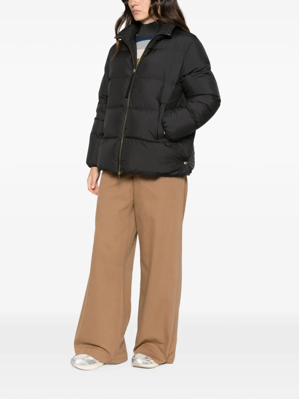 Moncler Vivantesse quilted jacket Zwart