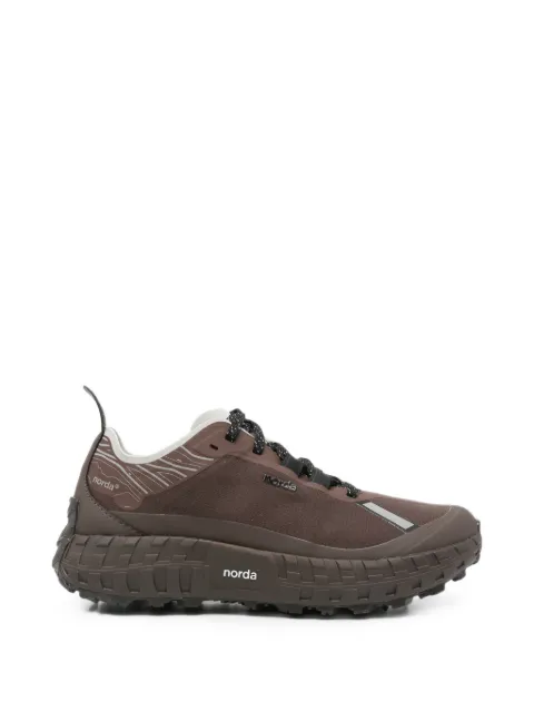norda 001A logo-print panelled sneakers