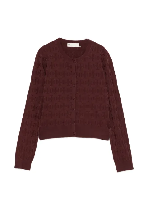 Tory Burch monogram jacquard cardigan