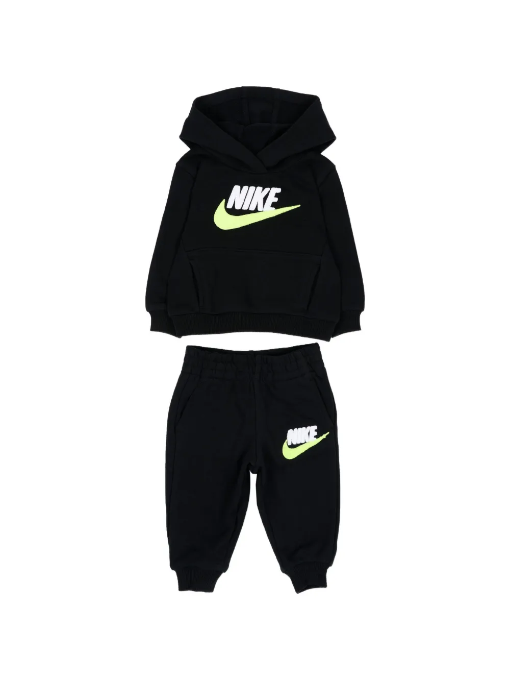 Nike Kids Trainingspak met logoprint Zwart
