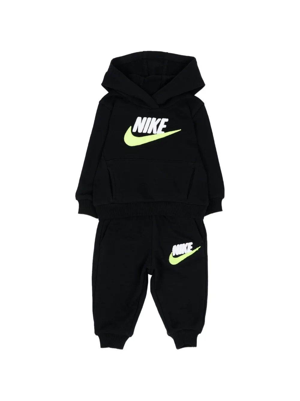 Nike Kids logo-print tracksuit - Nero
