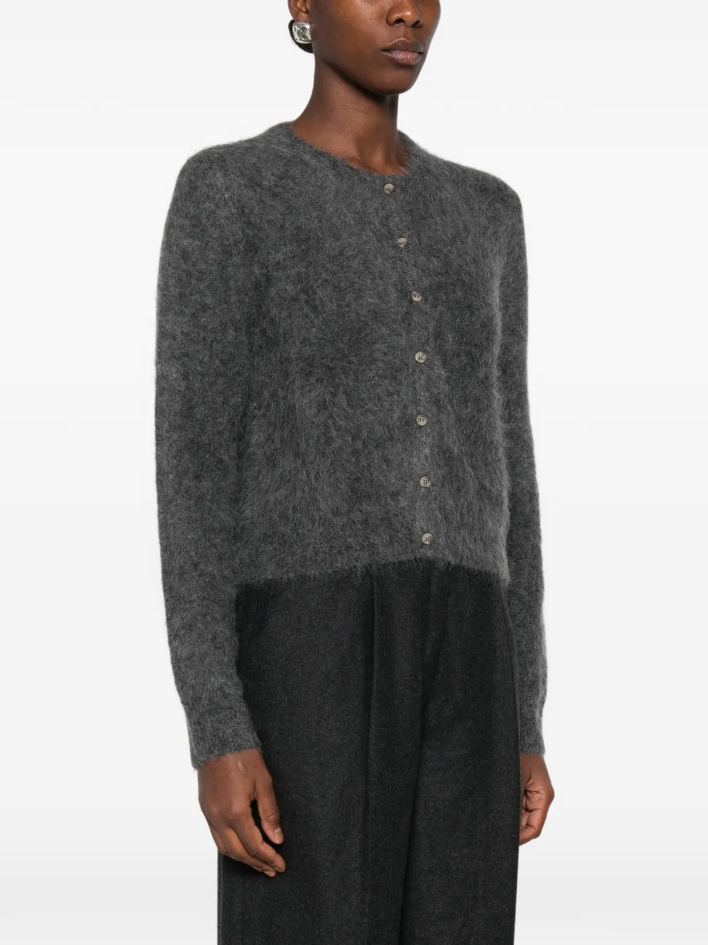 Soft Goat Gebreid vest Grijs