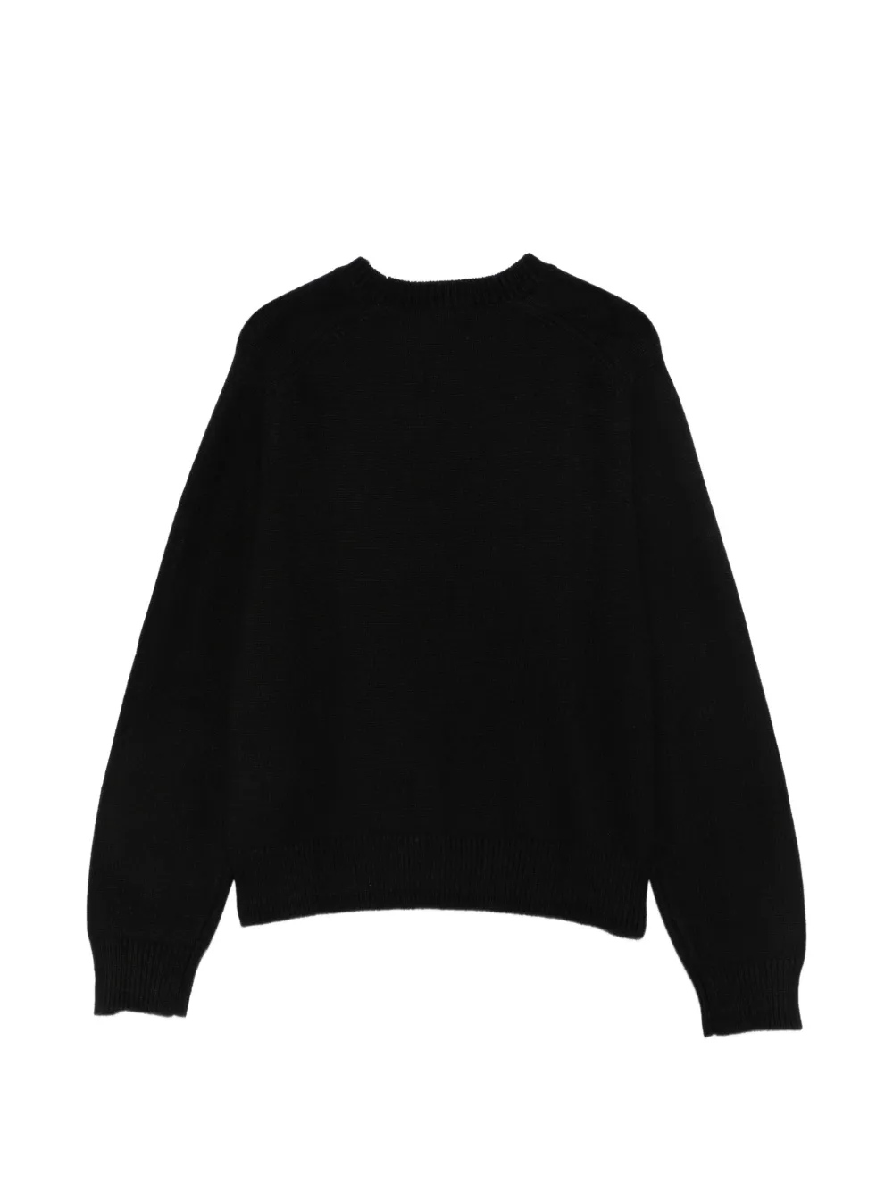 Diesel Kids Oval D logo-embroidered sweater Zwart