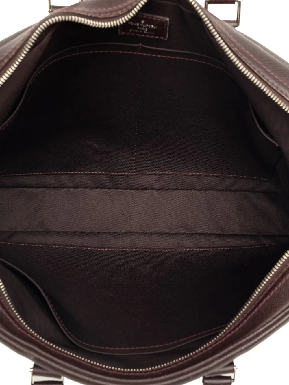 Louis Vuitton Pre-Owned 2016 Taiga Porte Documents Voyage PM shopper Bruin