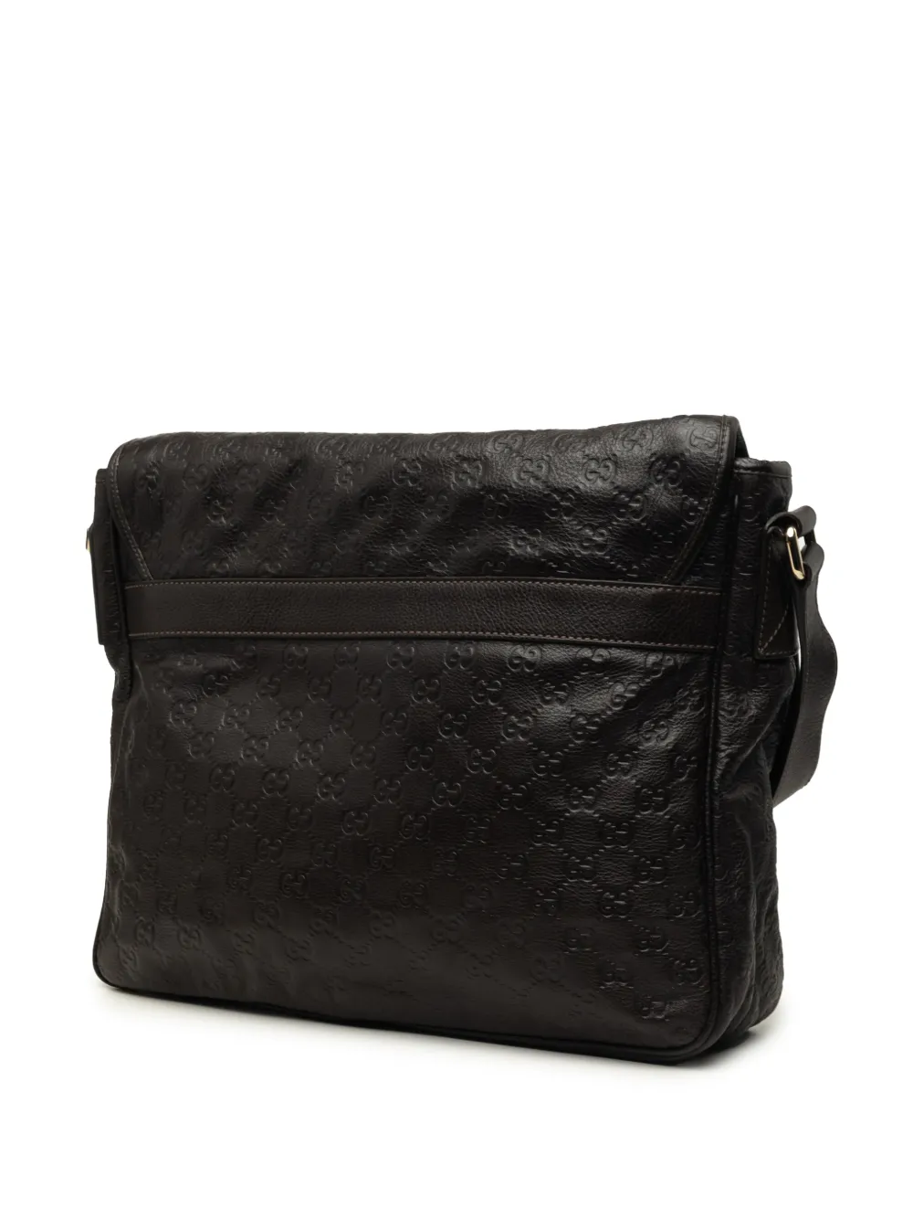Gucci Pre-Owned 2000-2015 Guccissima crossbodytas Bruin