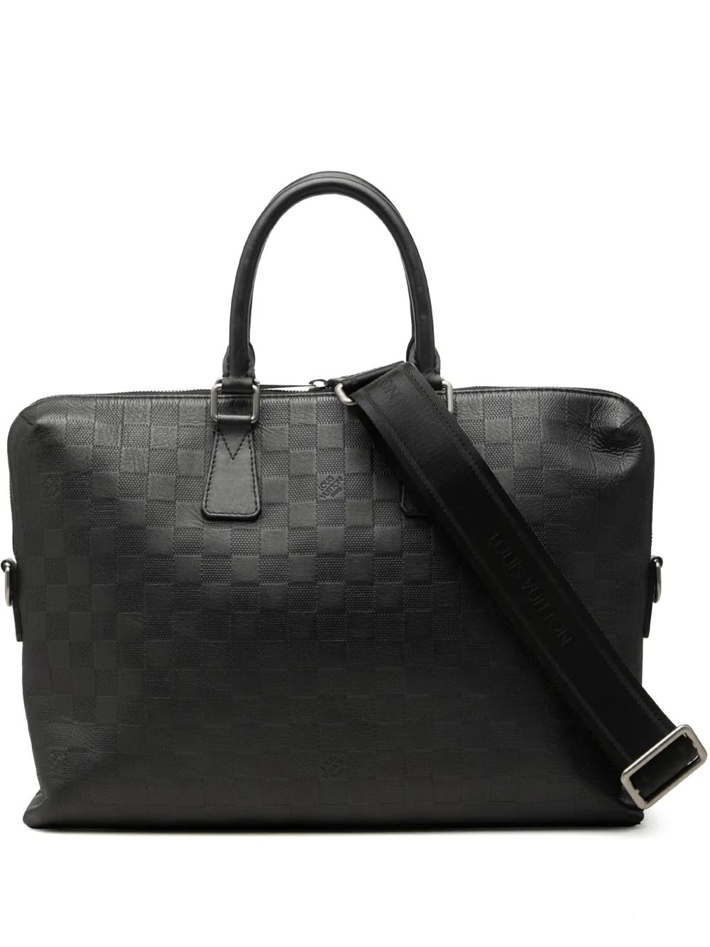 Louis Vuitton Pre-Owned 2013 Damier Infini Porte Documents Jour business bag - Nero