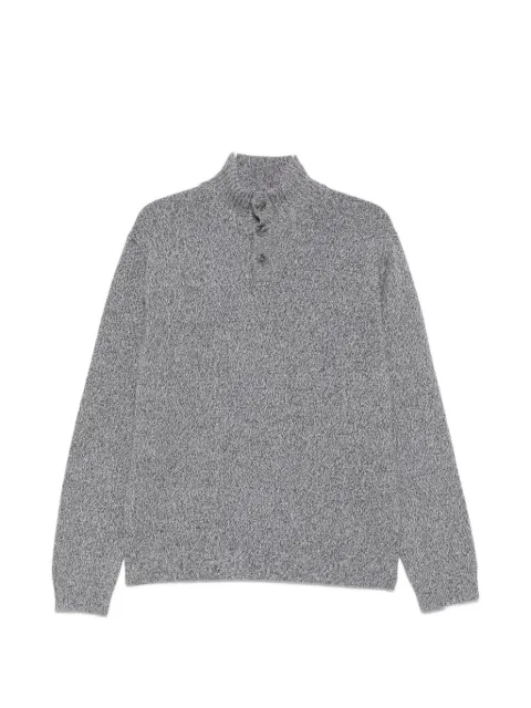 Daniele Fiesoli button-up melange sweater