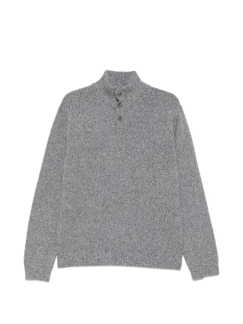 Daniele Fiesoli button-up melange sweater