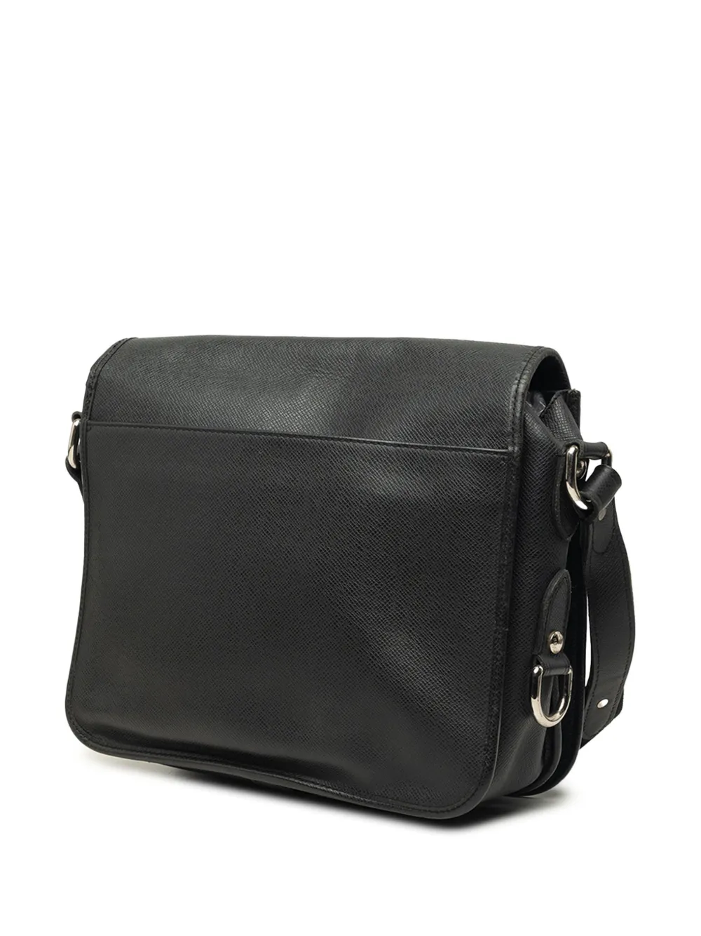 Louis Vuitton Pre-Owned 2010 Taiga Andrei crossbodytas Zwart