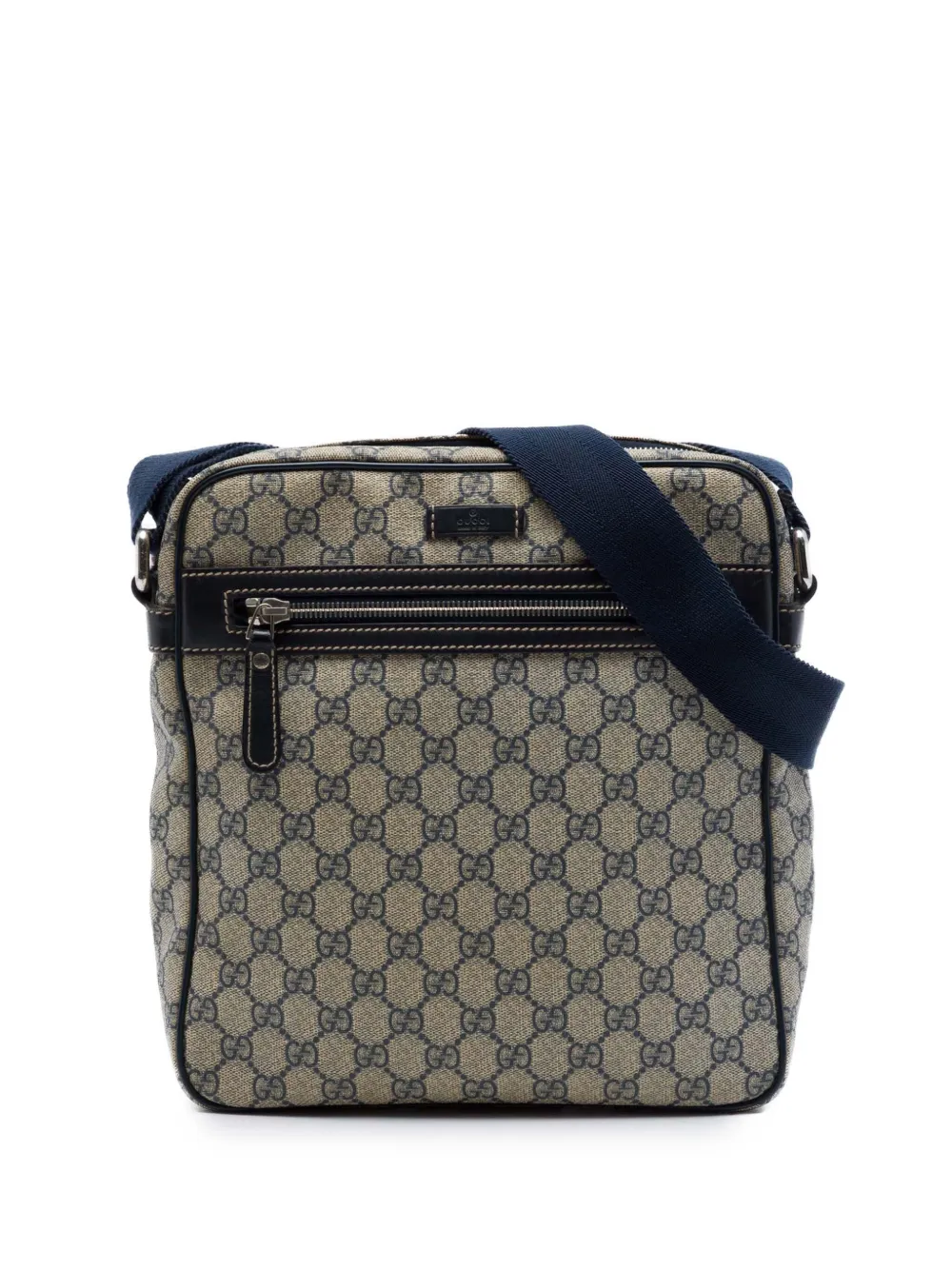Gucci Pre-Owned 2016-2026 GG Supreme crossbody bag - Toni neutri