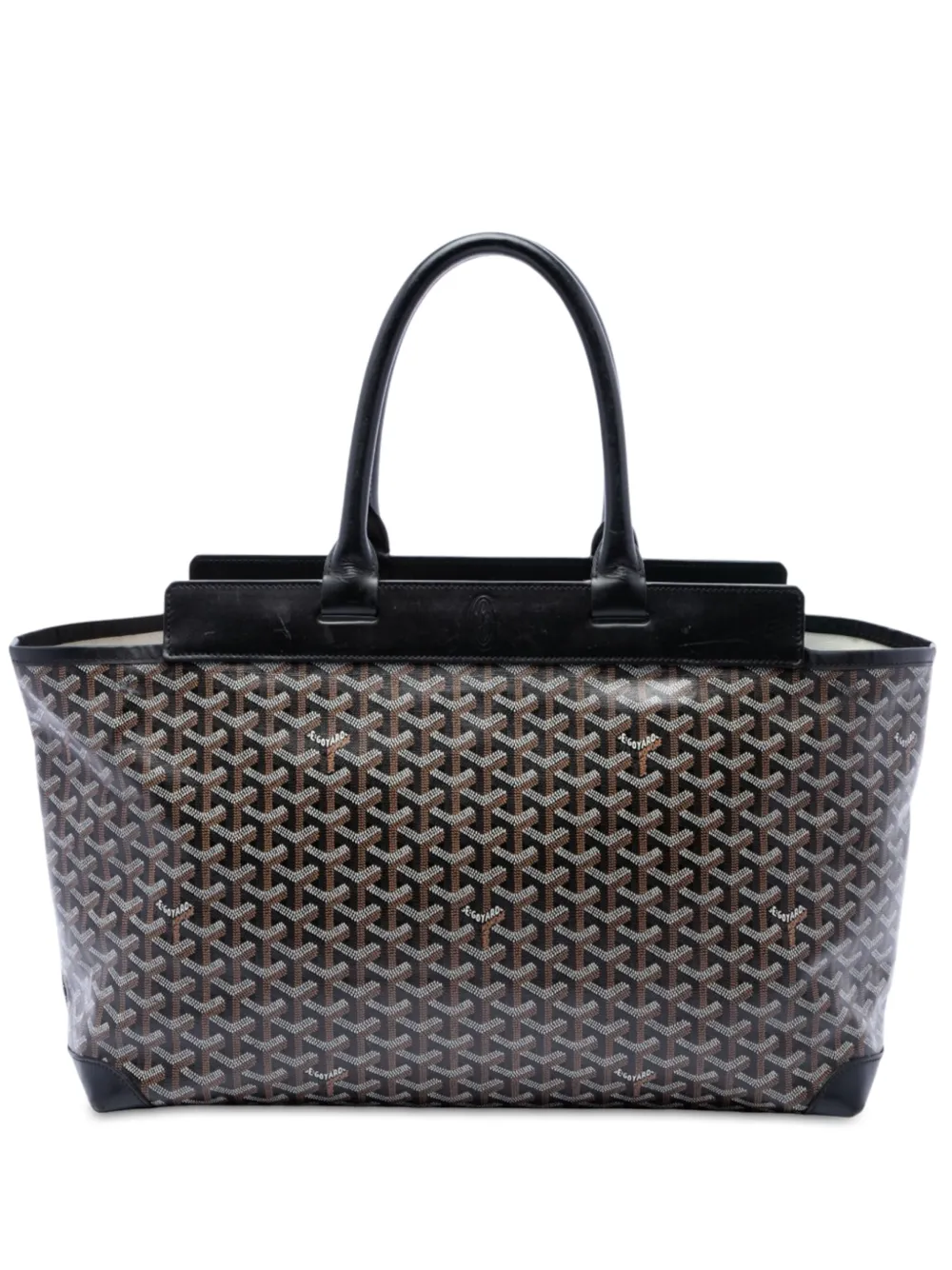 Goyard Pre-Owned 2019 Goyardine Bellechasse MM tote bag - Nero