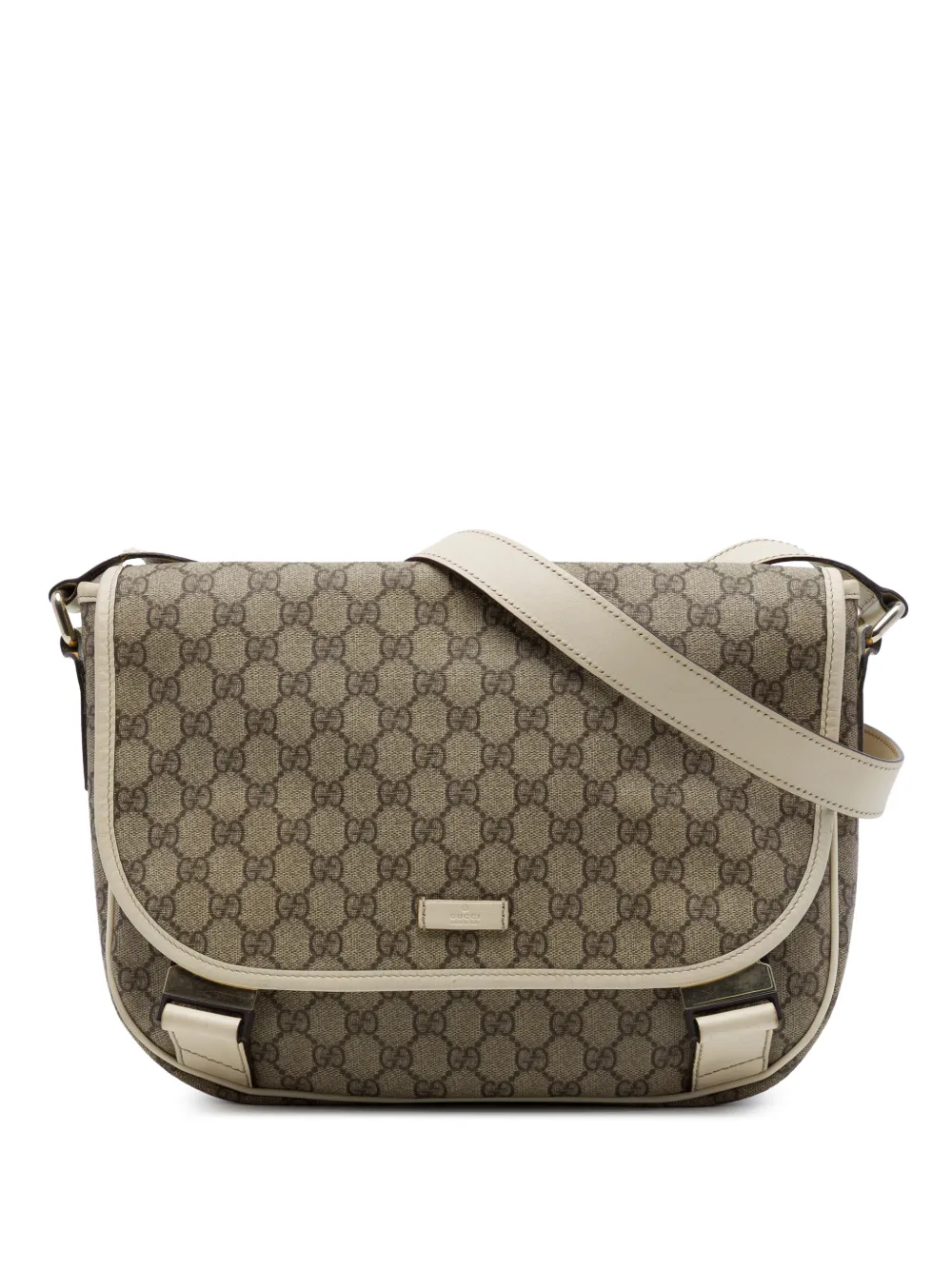 Gucci Pre-Owned 2016-2026 GG Supreme crossbody bag - Toni neutri