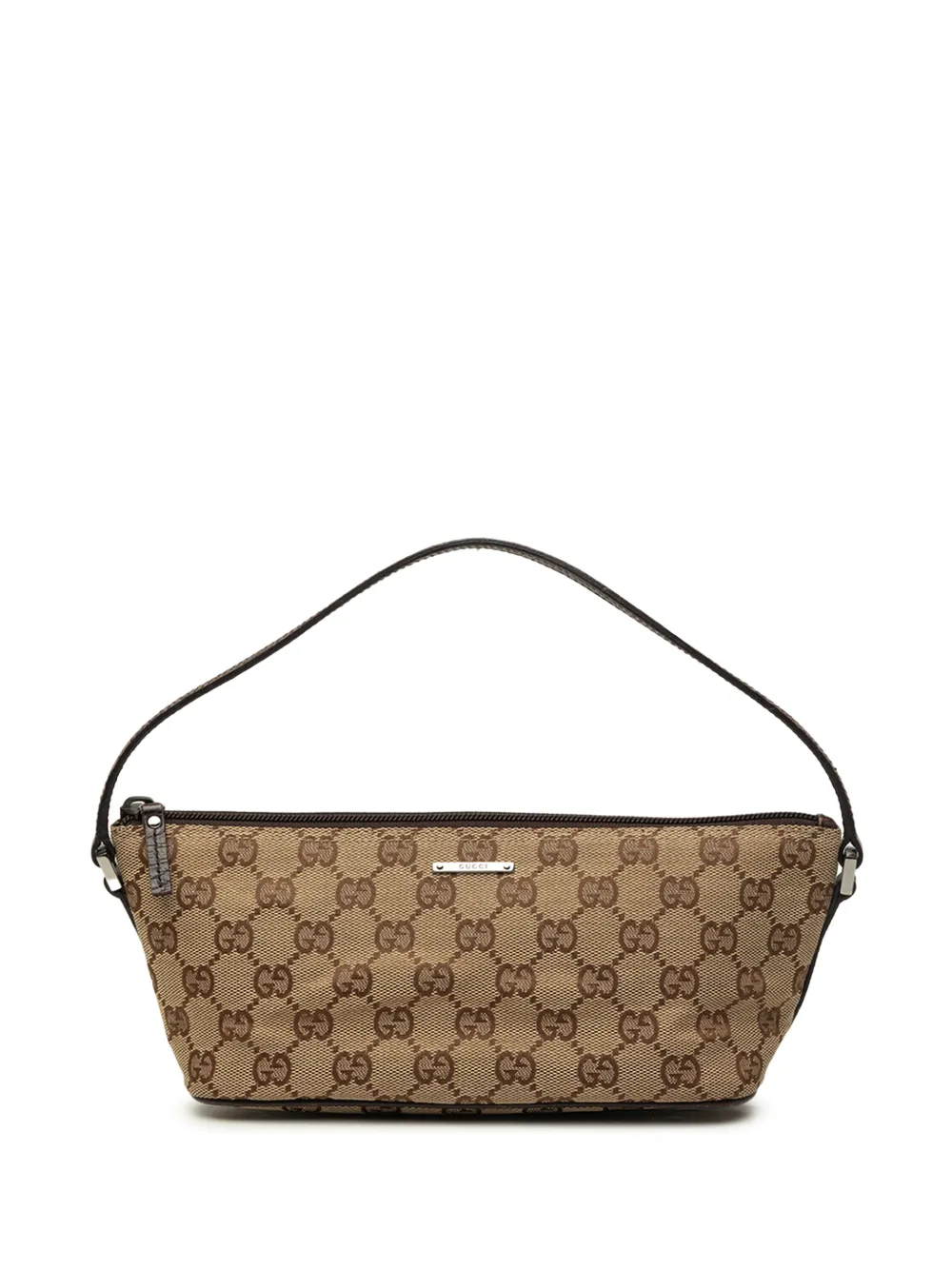 Gucci Pre-Owned 2000-2015 GG Canvas Boat shoulder bag - Toni neutri