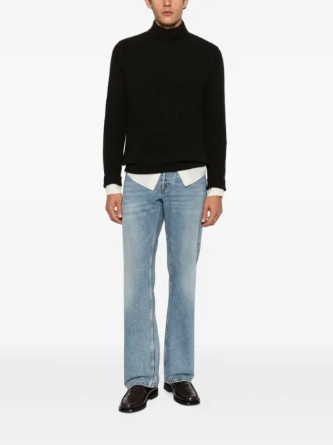 Daniele Fiesoli ribbed-knit mock-neck sweater