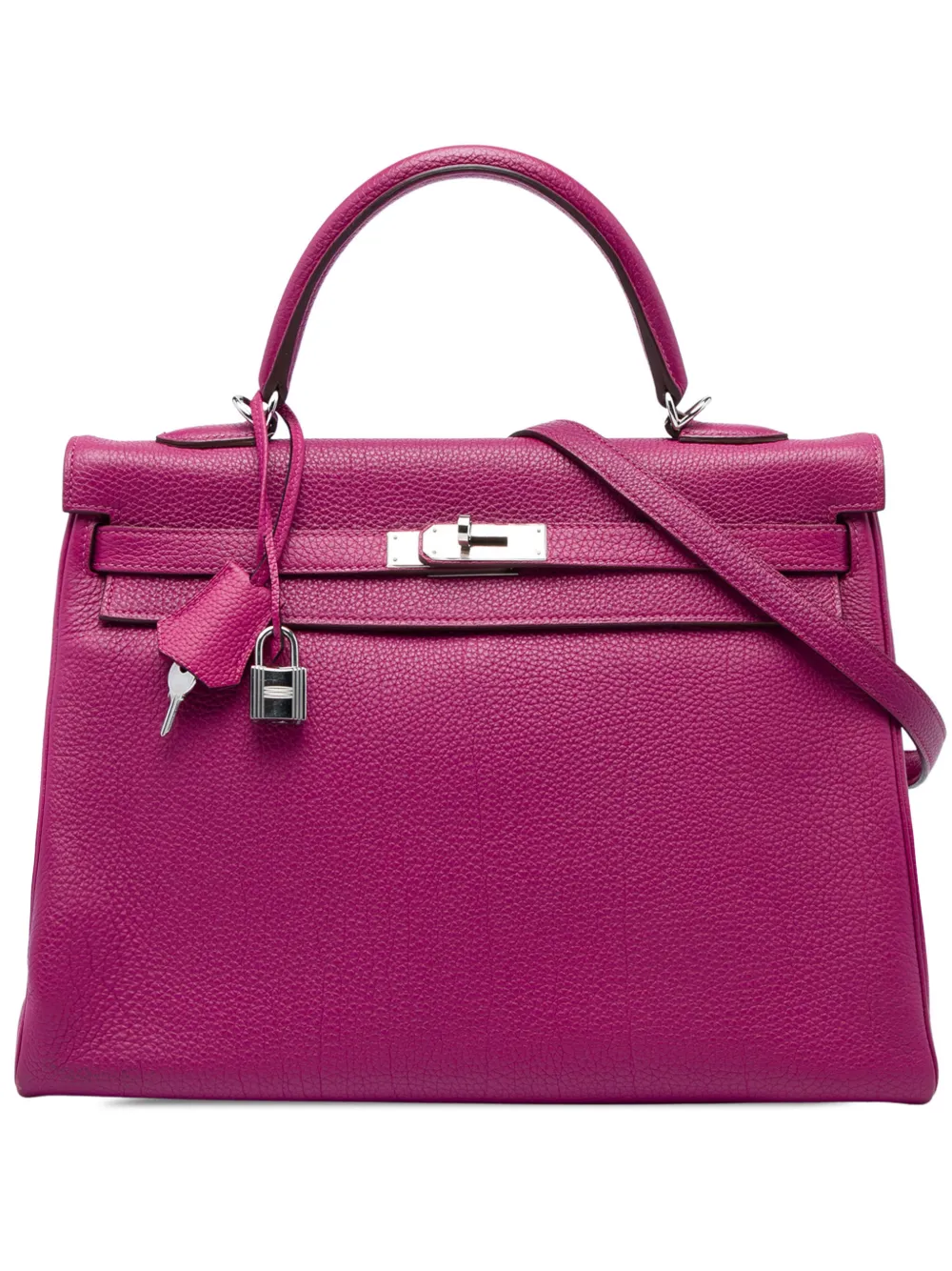 Hermès Pre-Owned 2011 Togo Kelly II Retourne 35 satchel - Viola