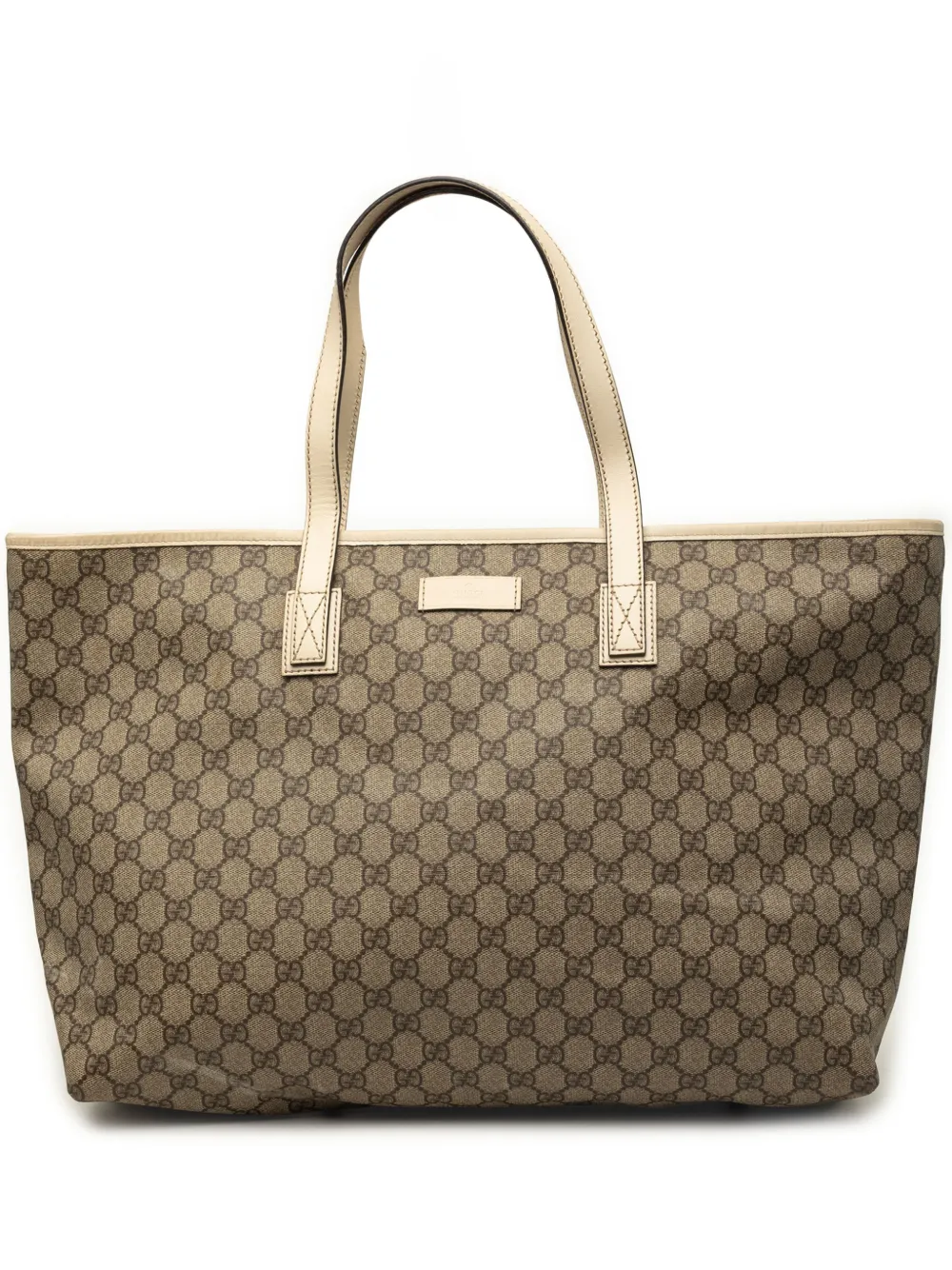 Gucci Pre-Owned 2000-2015 Large GG Supreme tote bag - Toni neutri