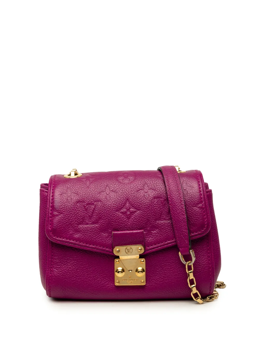 Louis Vuitton Pre-Owned 2016 Monogram Empreinte Saint Germain BB crossbody bag - Violett