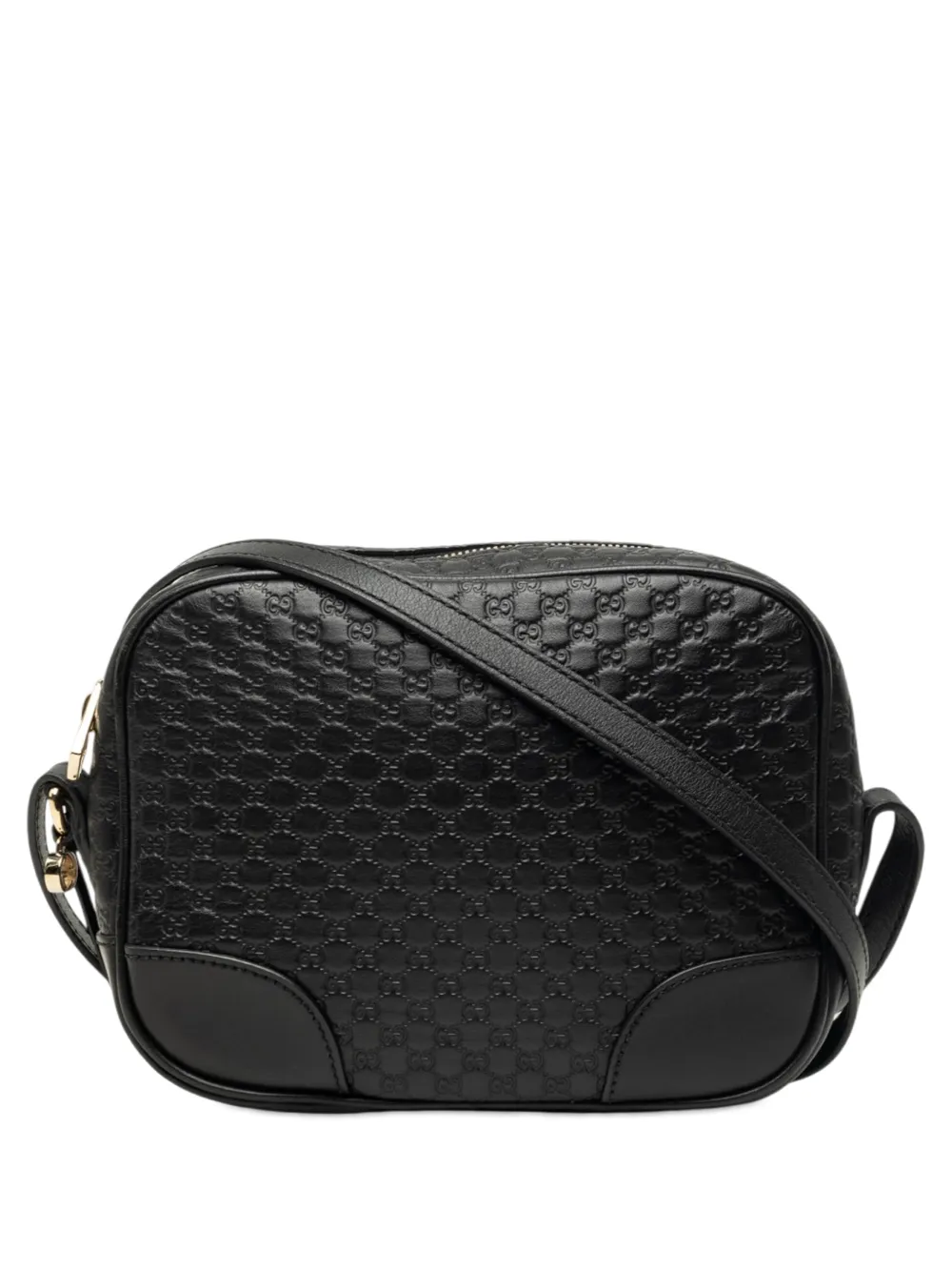 Gucci Pre-Owned 2000-2015 Microguccissima Bree crossbody bag - Nero