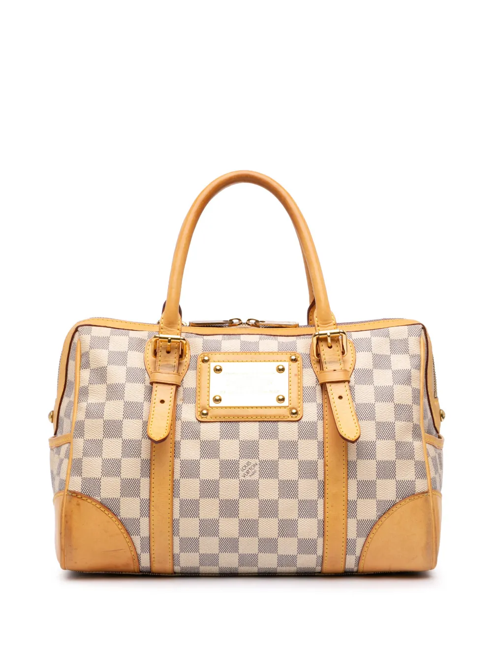 Louis Vuitton Pre-Owned 2007 Damier Azur Berkeley handbag - Bianco