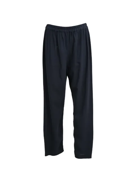Mansur Gavriel drawstring straight-leg trousers