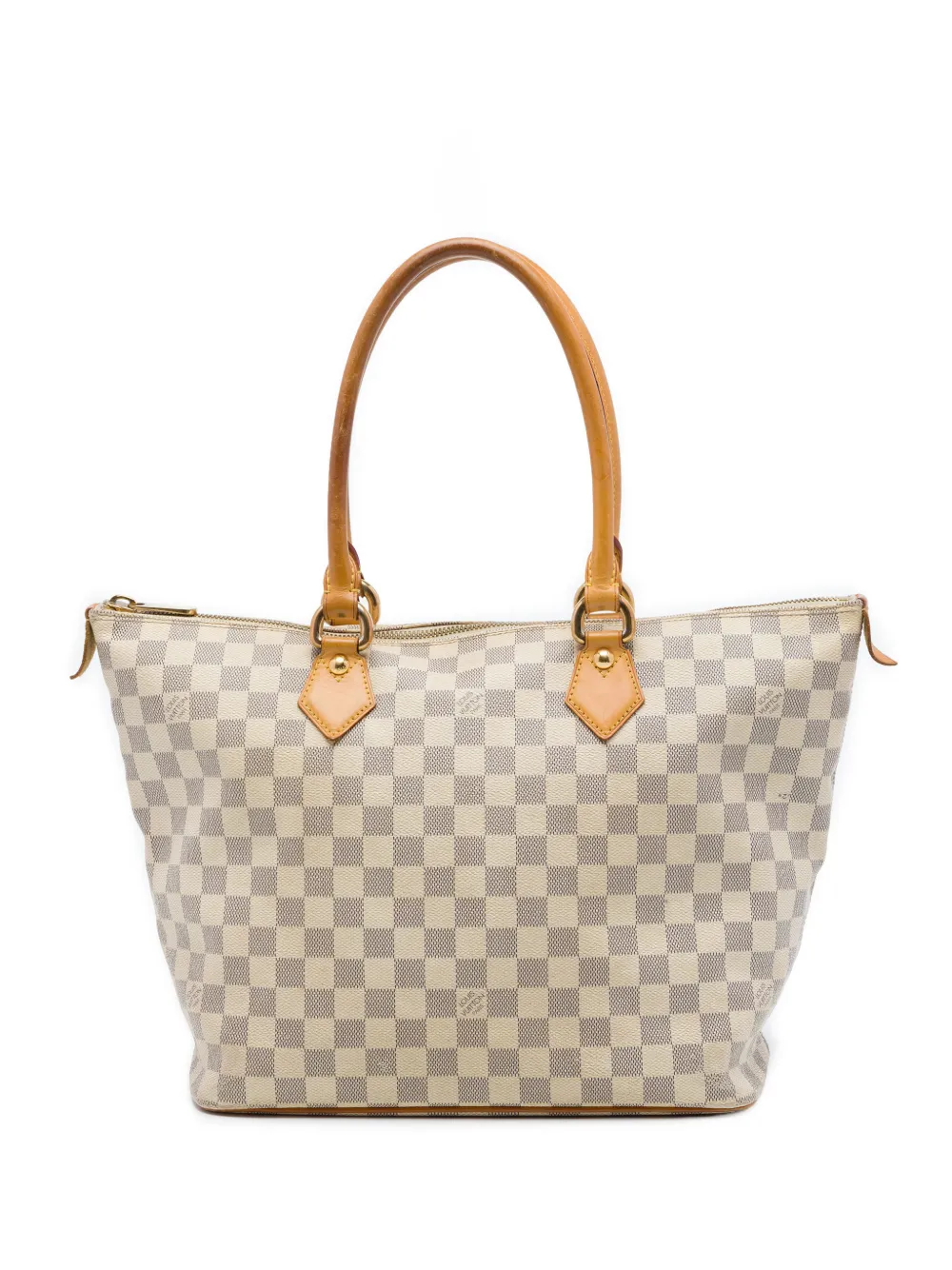 Louis Vuitton Pre-Owned 2007 Damier Azur Saleya MM tote bag - Bianco