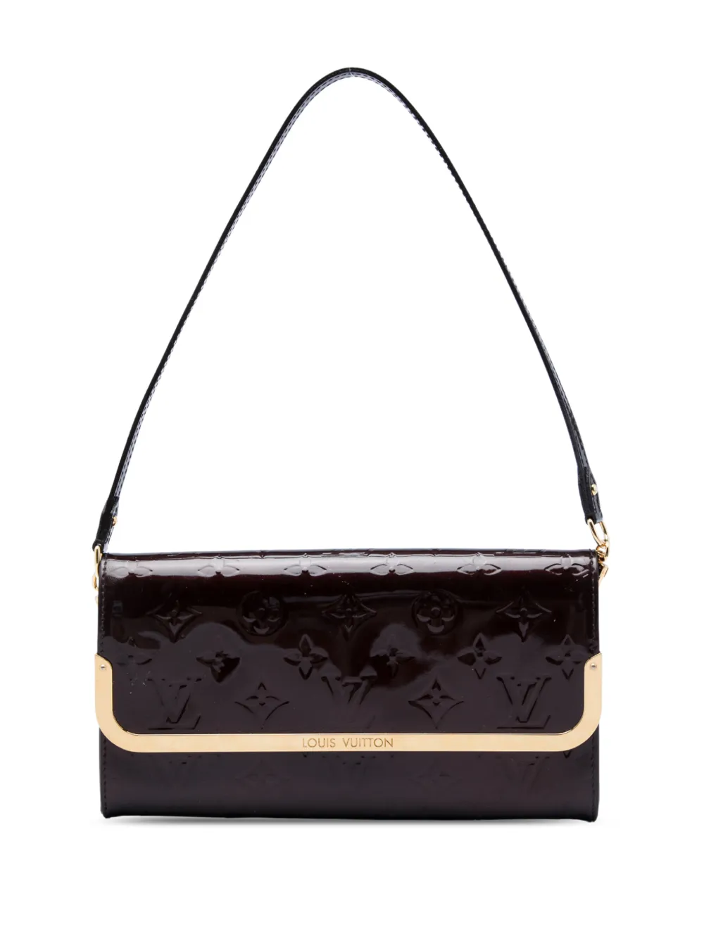 Louis Vuitton Pre-Owned 2013 Monogram Vernis Rossmore MM shoulder bag - Viola