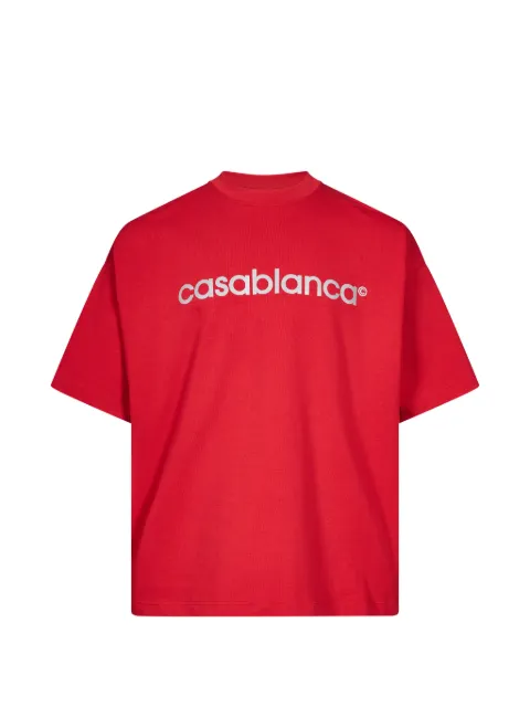 Casablanca camiseta reflectante con parche del logo