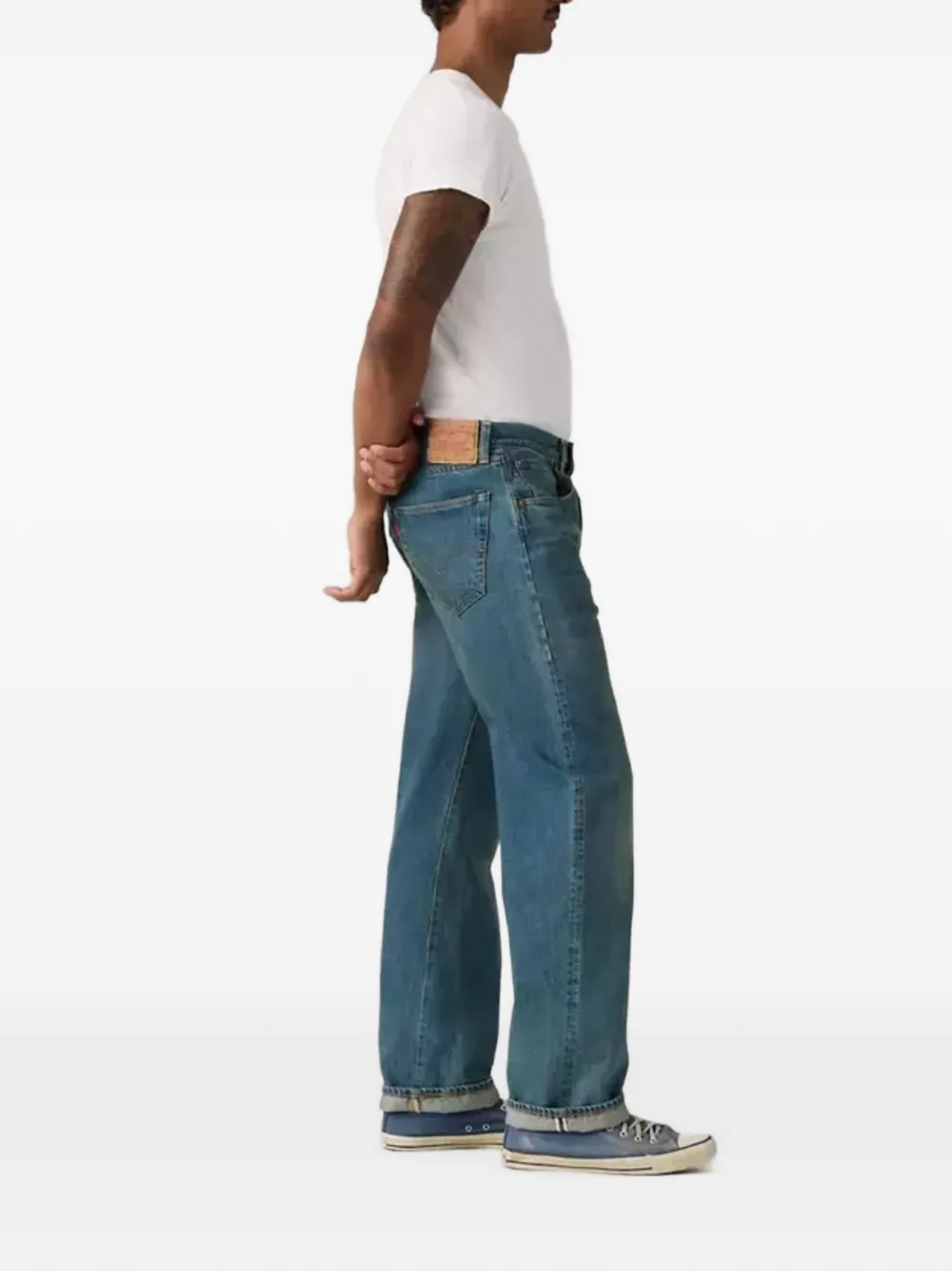 Levi's Straight jeans Blauw