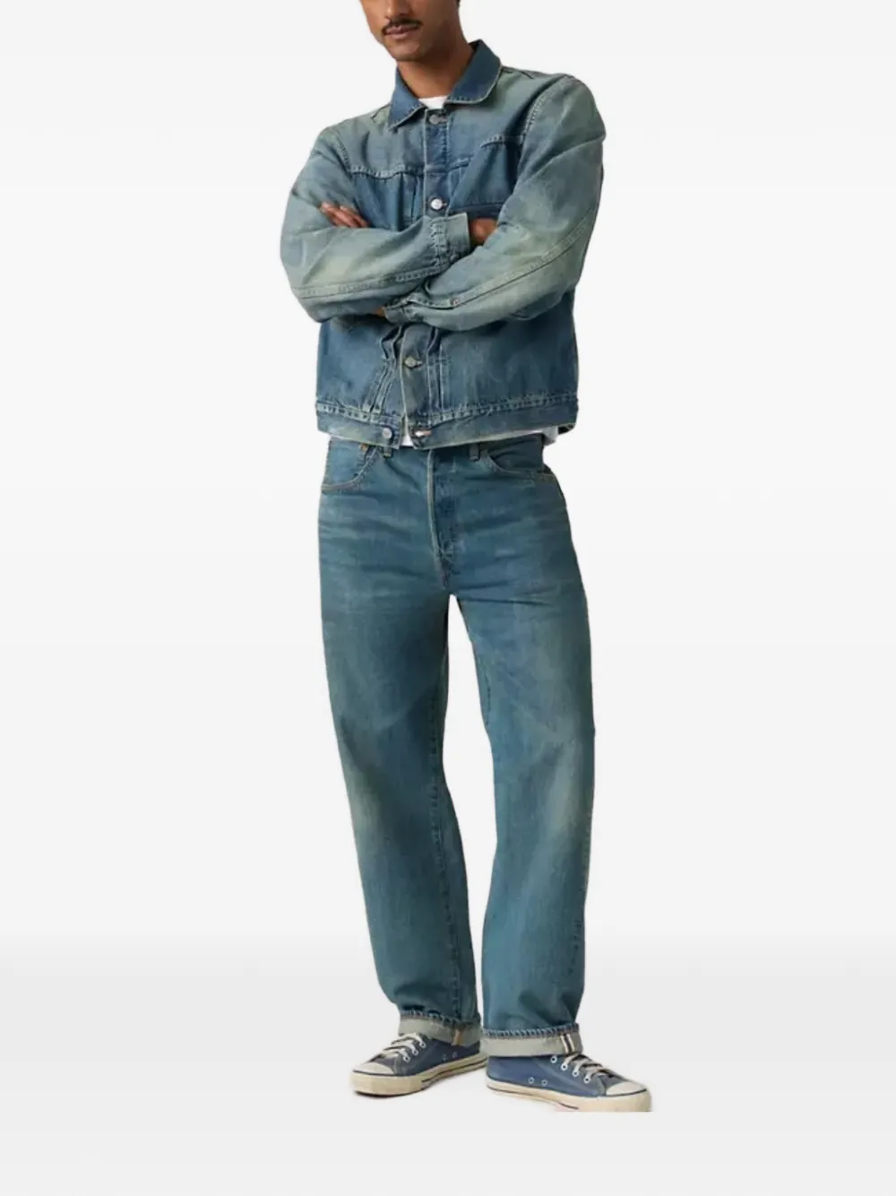 Levi's Straight jeans Blauw